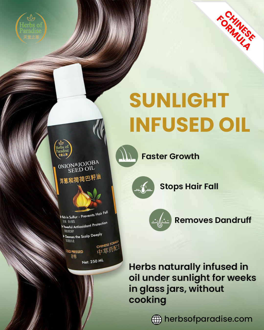 SUNLIGHT INFUSED HAIR OIL