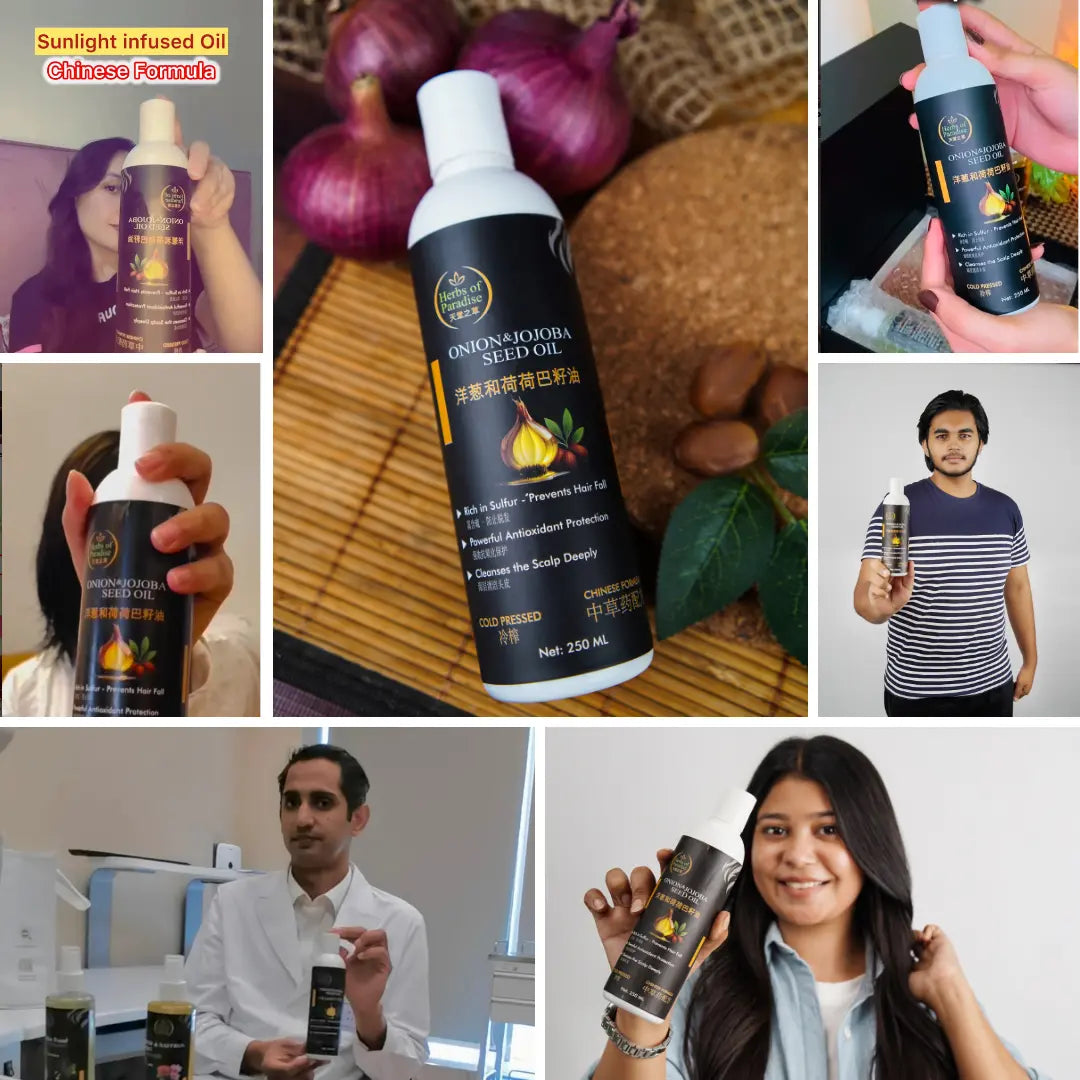 SUNLIGHT INFUSED HAIR OIL