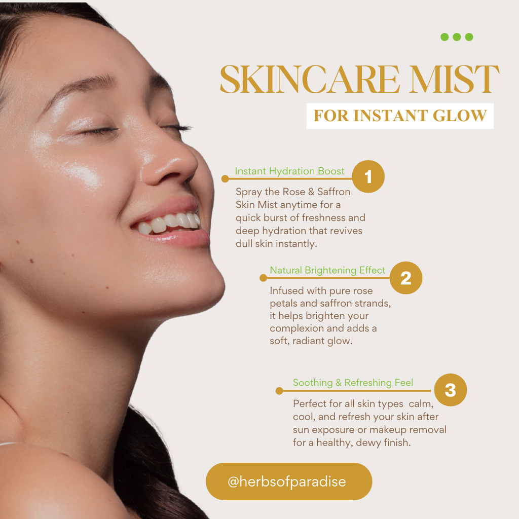 ROSE & SAFFRON MIST